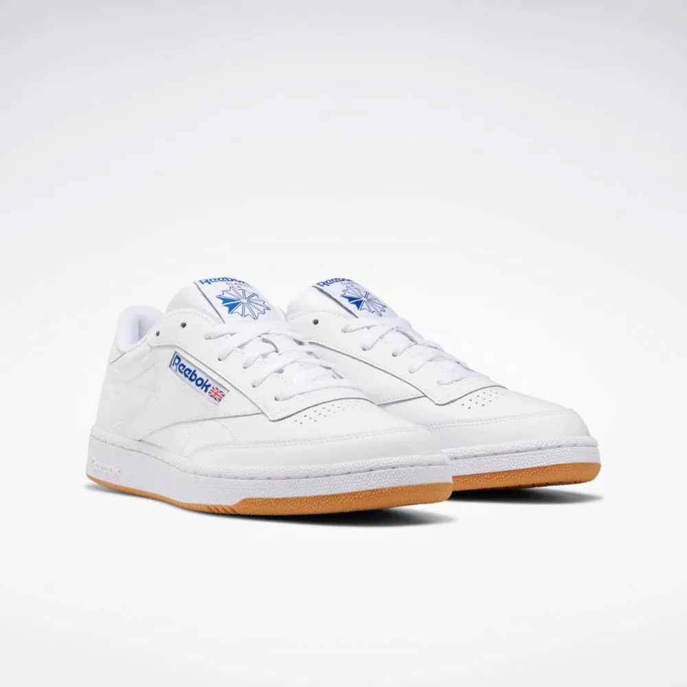 Reebok - Men's Club C 85 - White/Royal