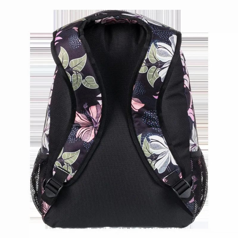 Roxy SHADOW SWELL PRINTED BACKPACK IN ANTHRACITE