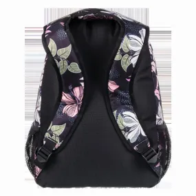 Roxy SHADOW SWELL PRINTED BACKPACK IN ANTHRACITE