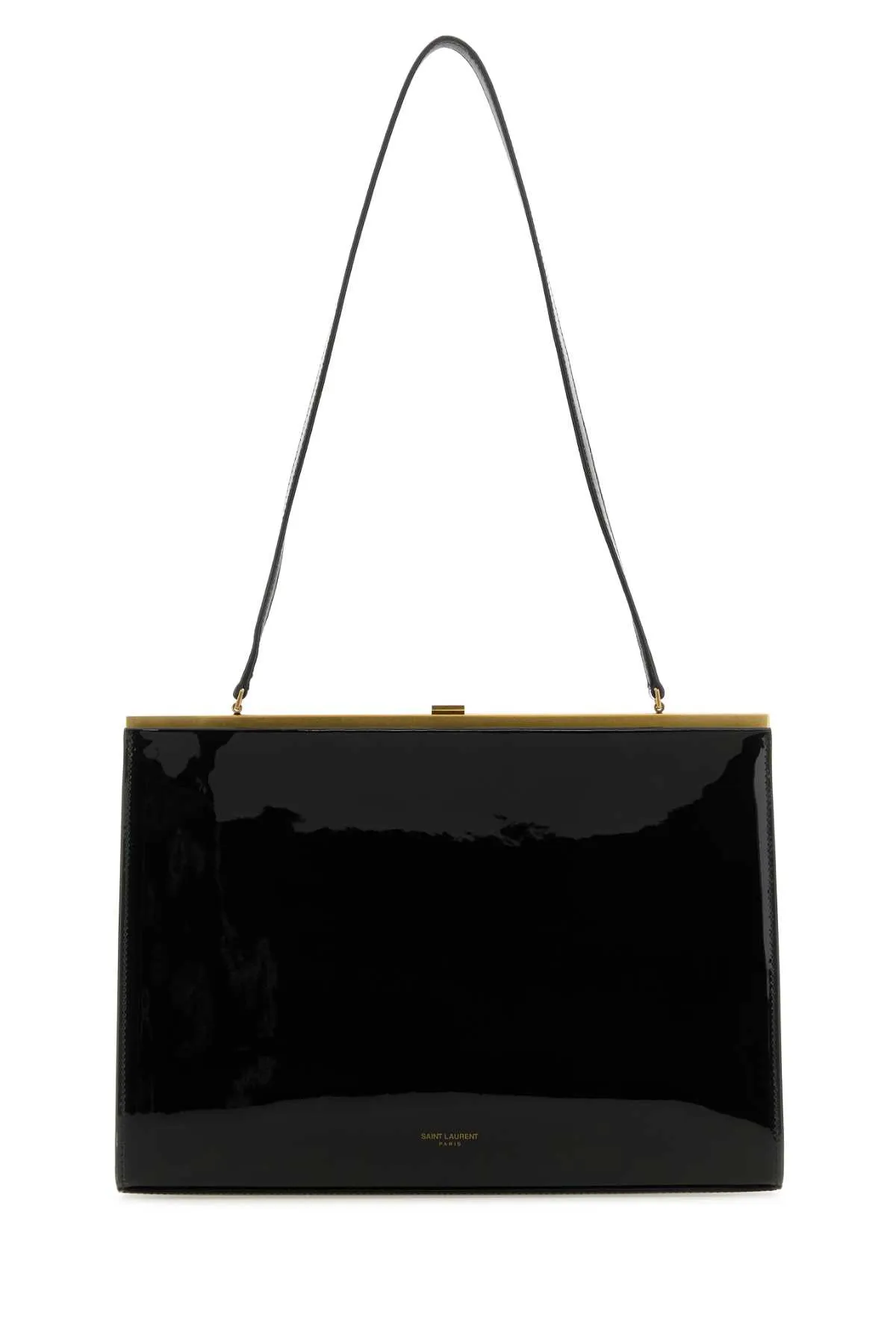 Saint Laurent Black Leather Anne-marie Shoulder Bag