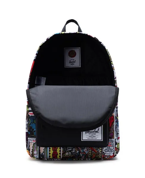 Santa Cruz Classic Backpack XL Porkchop Hill Black