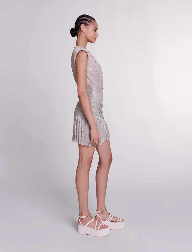 Short metallic dress