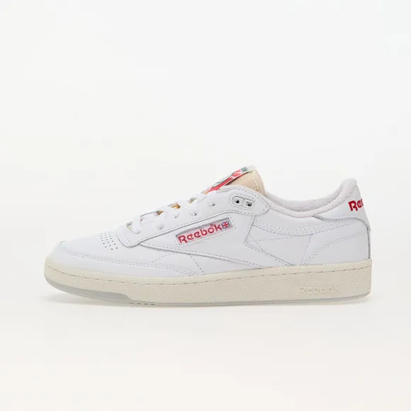 Sneakers Reebok Club C 85 Vintage White/ Chalk/ Vector Red