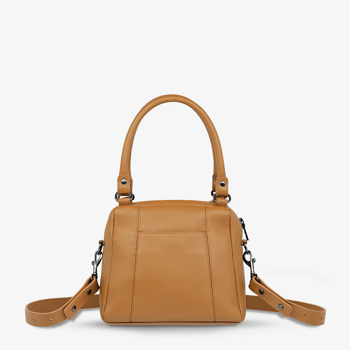 STATUS ANXIETY Mini Mountains Leather Bag - Tan