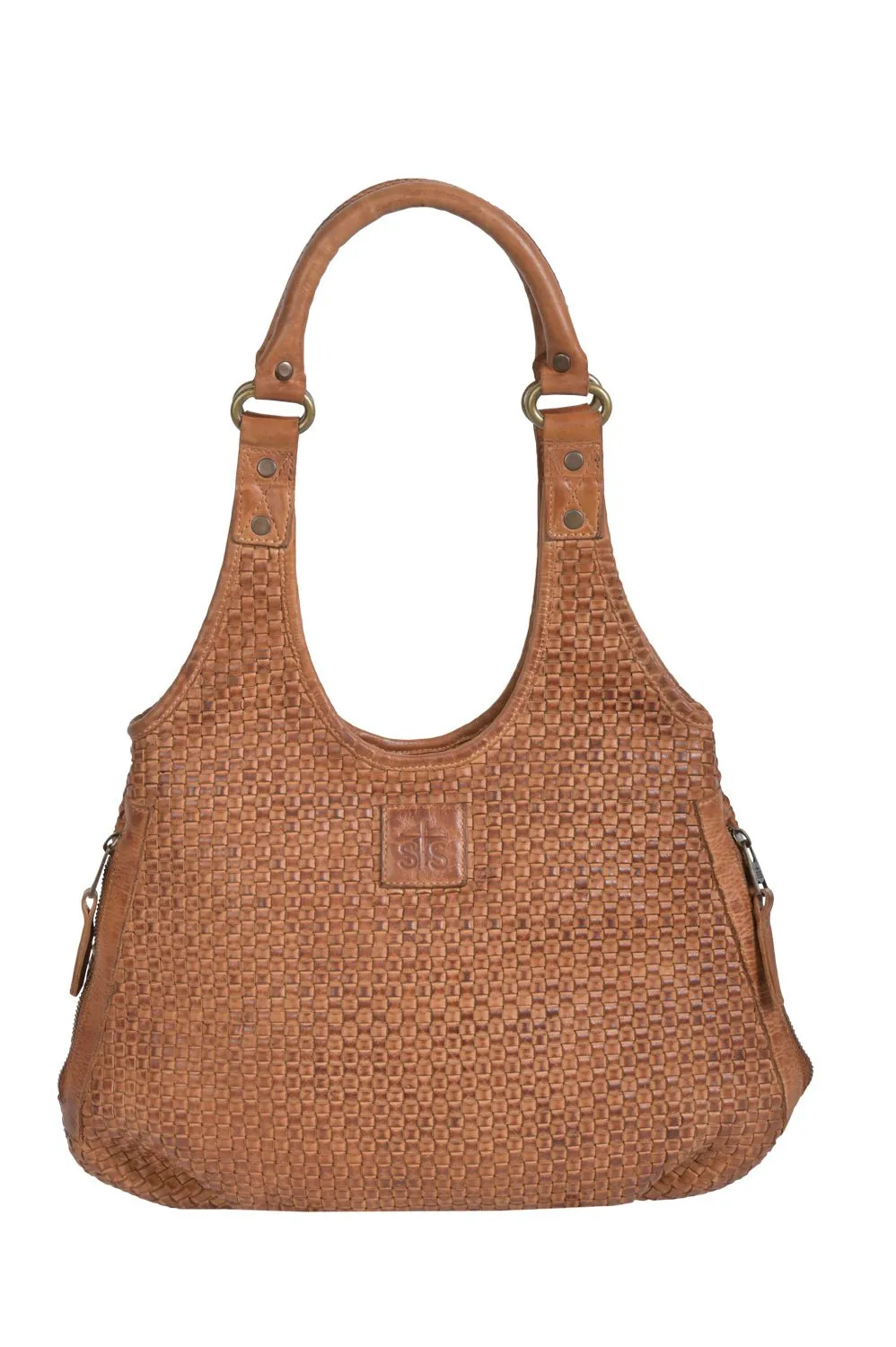 STS Ranchwear Womens Sweet Grass Shiloh Veg-Tan Leather Handbag Bag