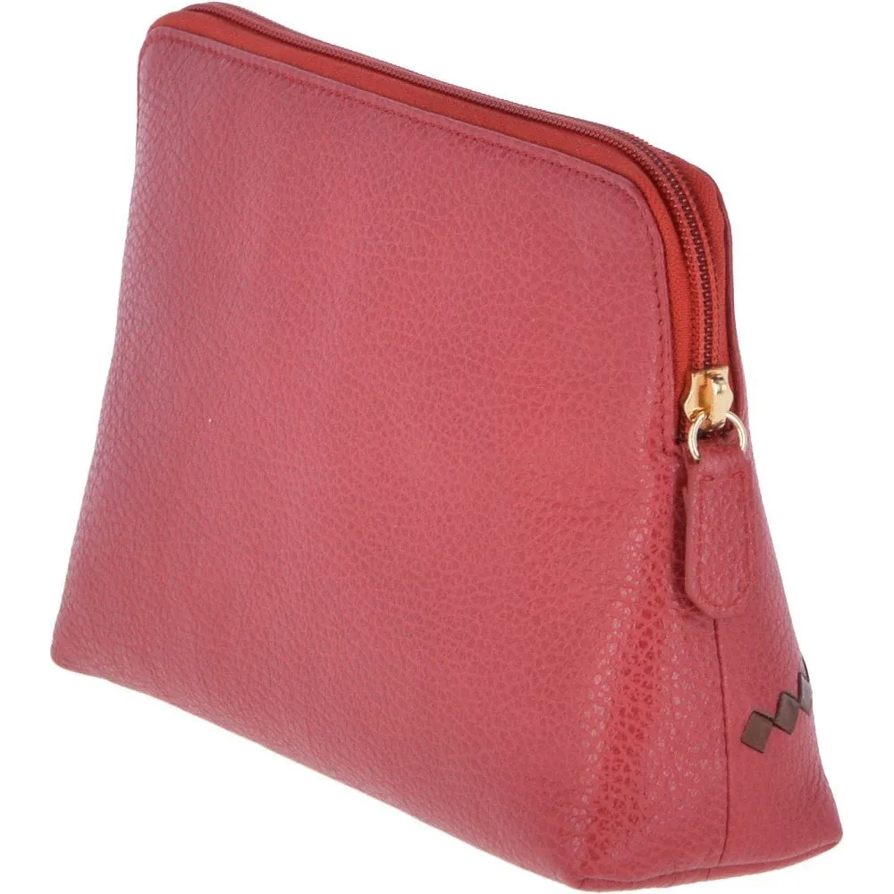 The Bridge Ladies Italian leather Accessories bag 0974262F 6F Red