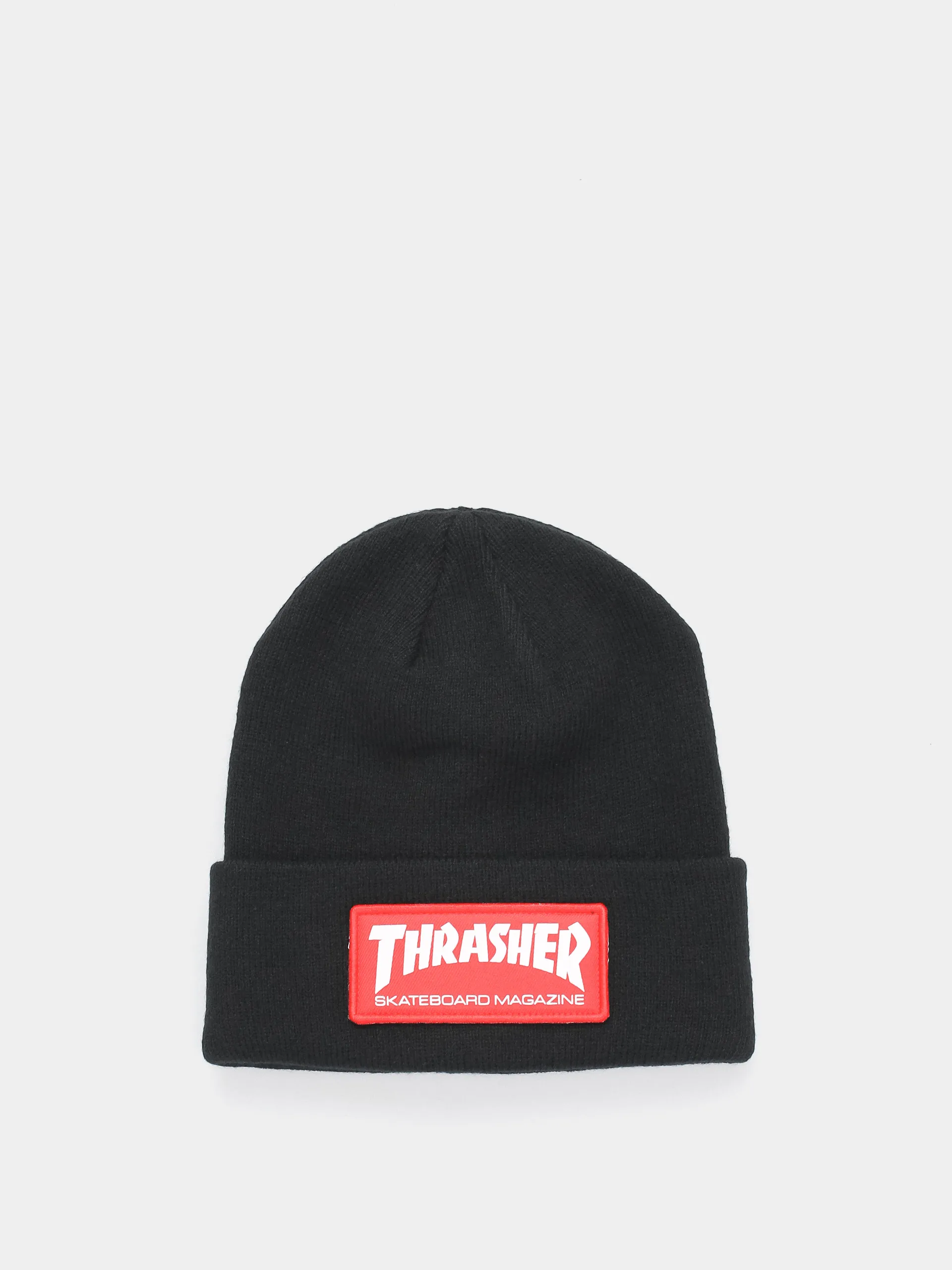 Thrasher Skate Mag Patch Beanie (black)