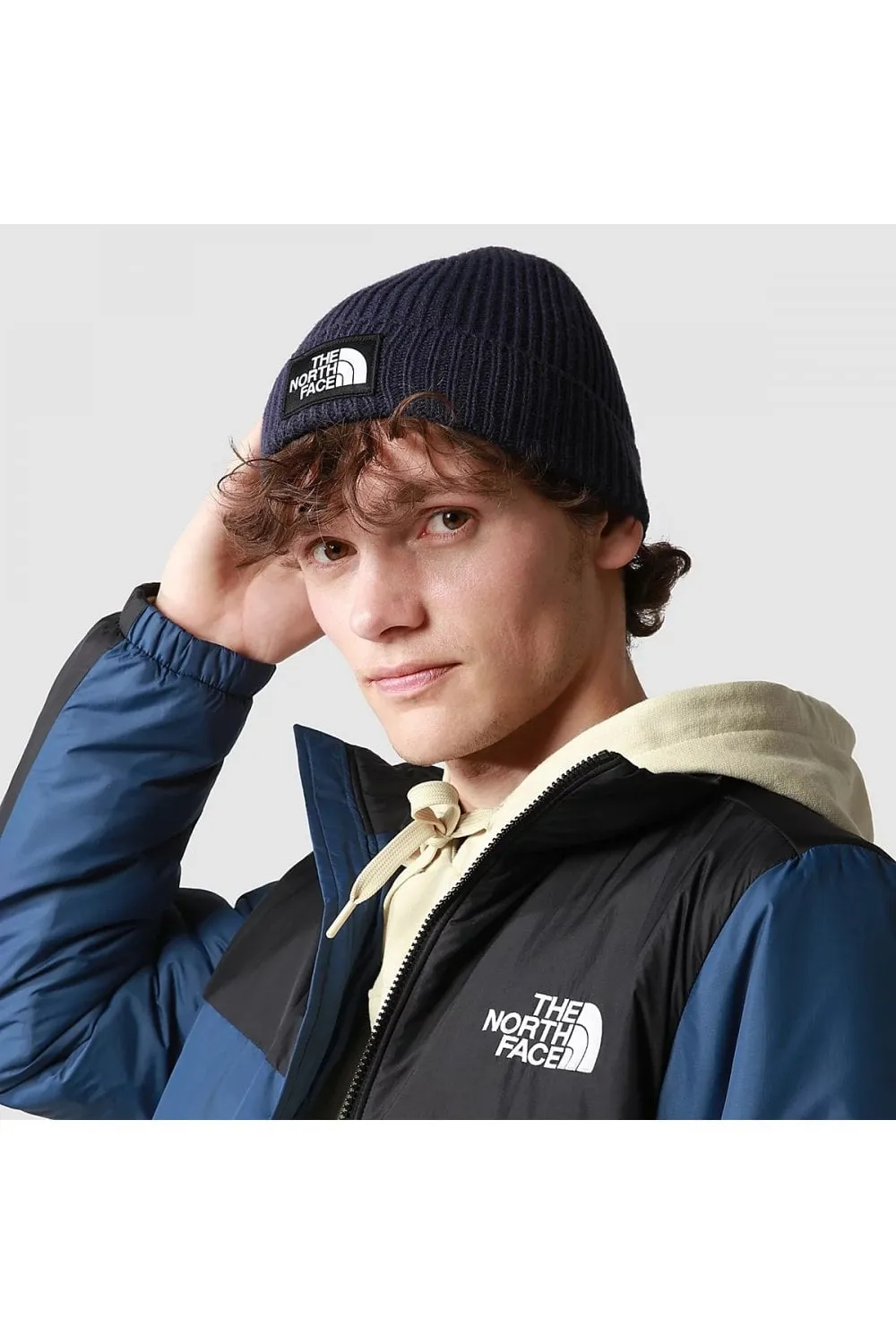 TNF Logo Box Cuffed Beanie Regular