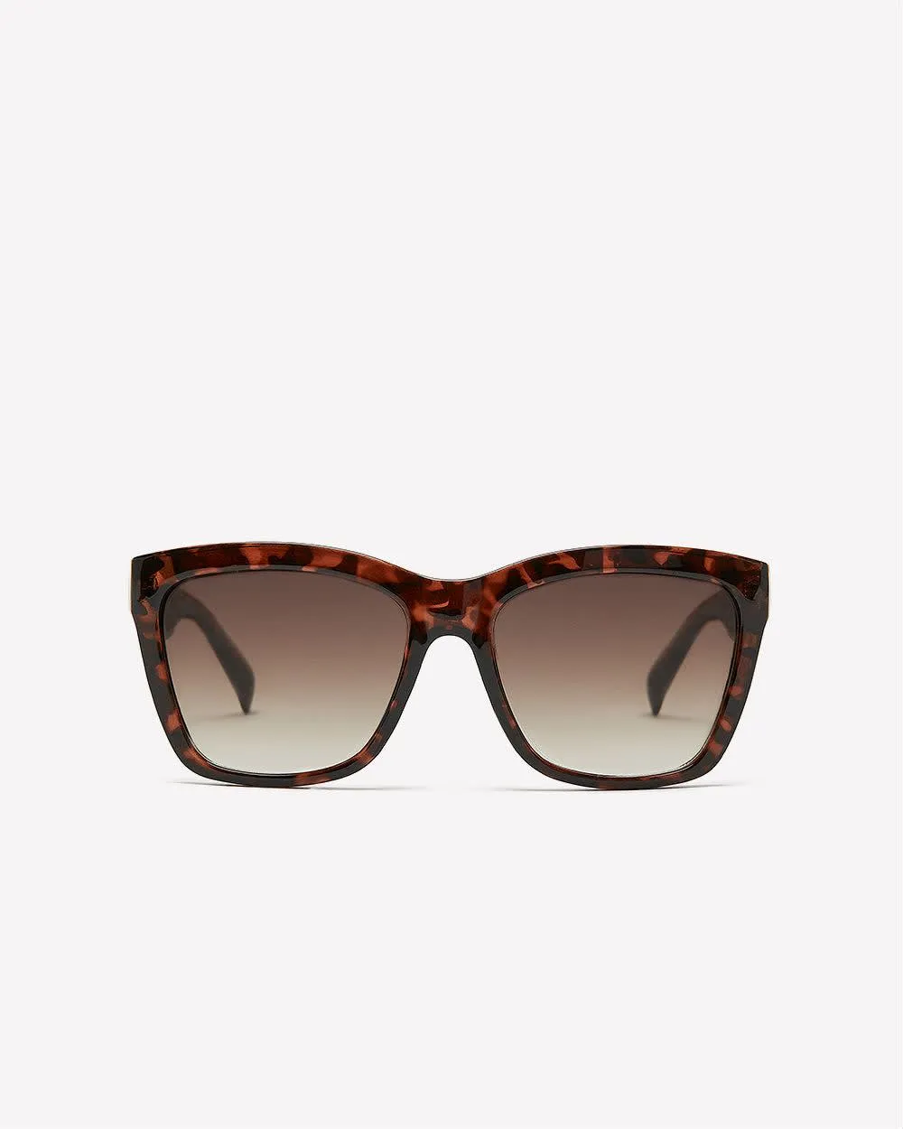 Tortoise Plastic Frame Sunglasses