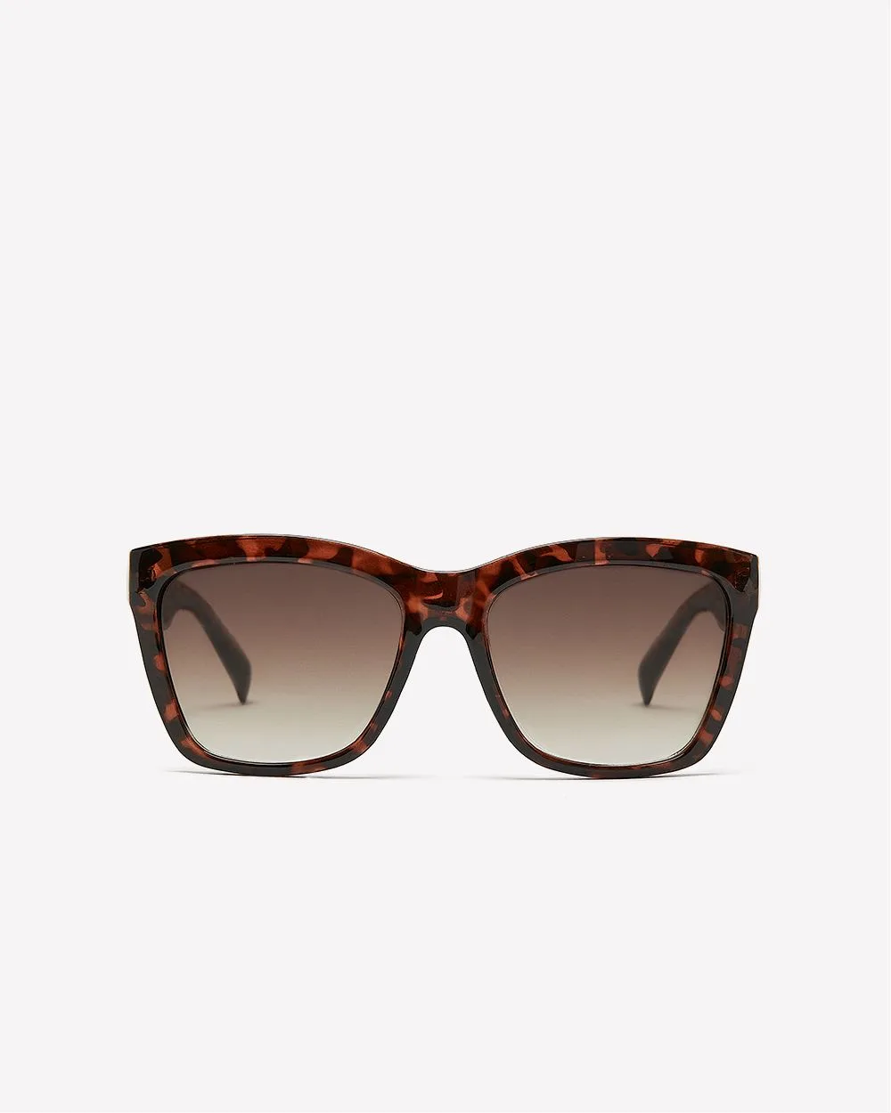 Tortoise Plastic Frame Sunglasses