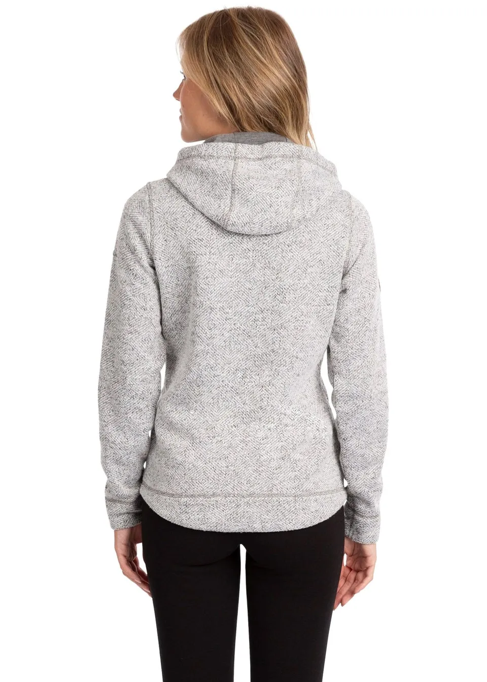 Trespass Dark Grey Reserve Hooded Fleece