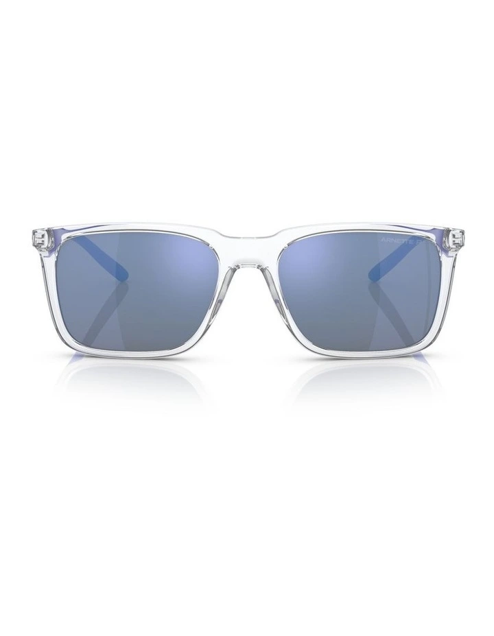 Trigon Polarised Sunglasses in Crystal