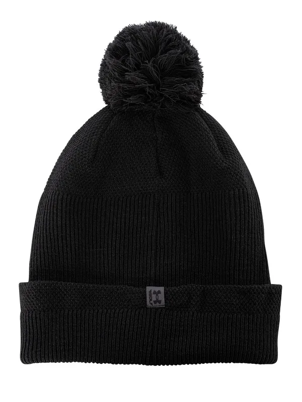 Under Armour Driver Pom Beanie - Black