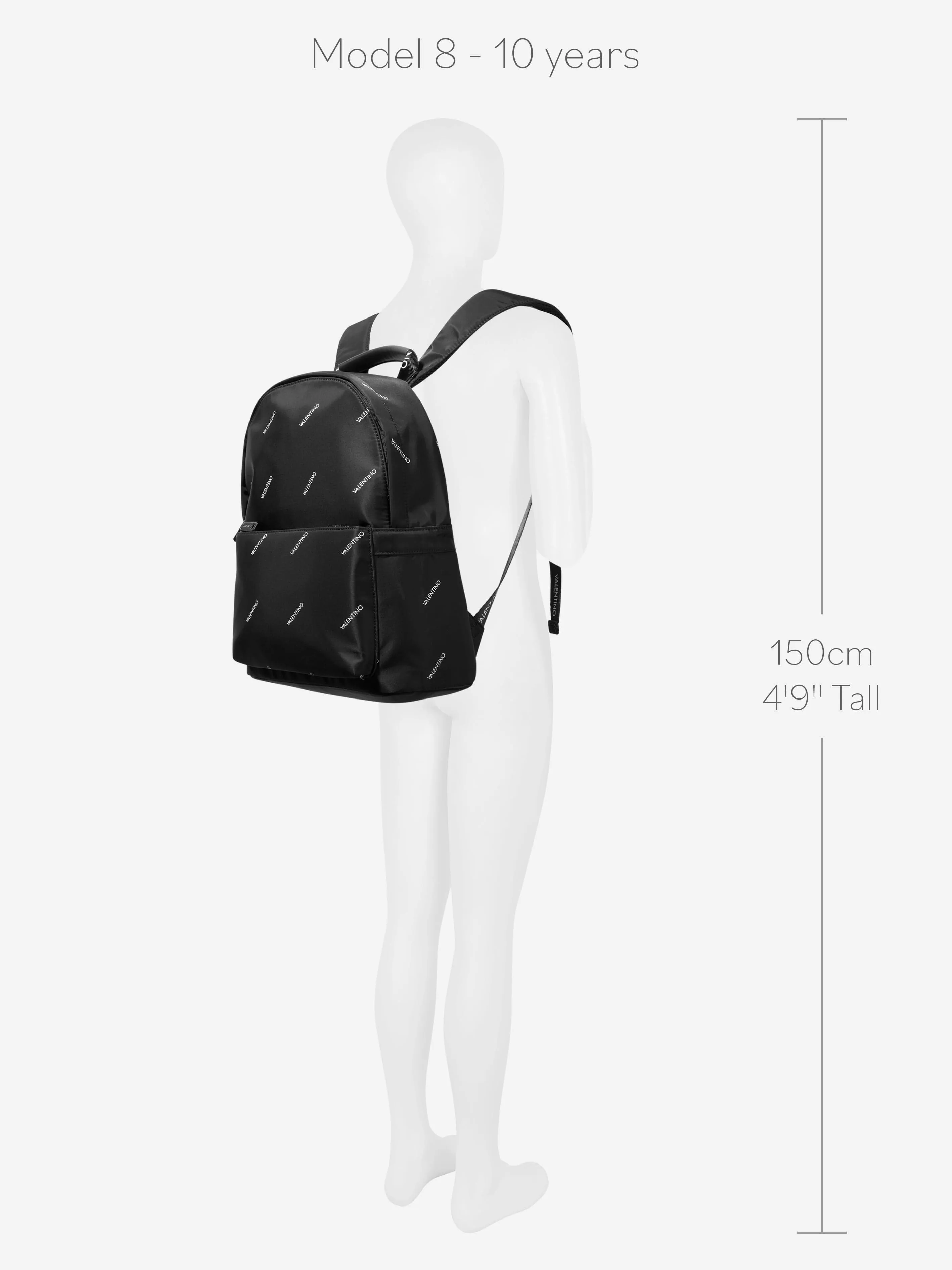 Valentino Boys Special Kimji Backpack in Black (W: 15cm)