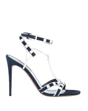 Valentino Garavani Women Sandals Dark blue 3.5 UK