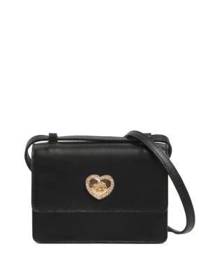 Versace   Leather shoulder bag w/ Medusa detail 