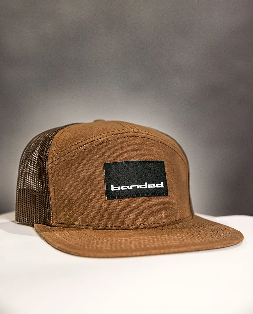 Waxed 7 Panel Cap - Lost Hat Co