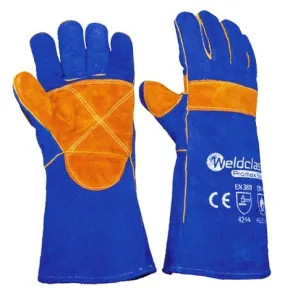 Weldclass WC-01775 - Welding Gloves - PROMAX BLUE