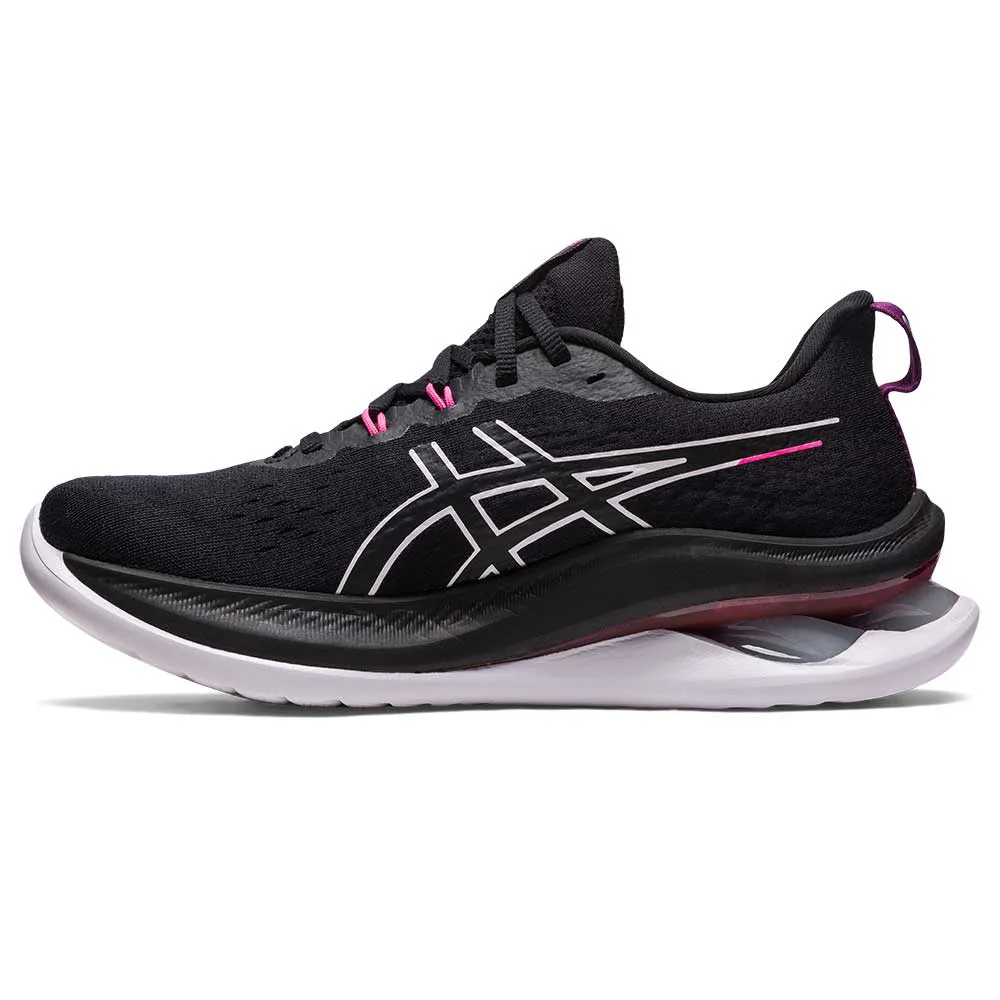 Women's Gel-Kinsei Max Running Shoe - Black/Lilac Hunt - Regular (B)