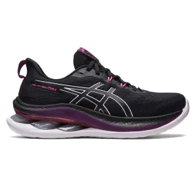 Women's Gel-Kinsei Max Running Shoe - Black/Lilac Hunt - Regular (B)