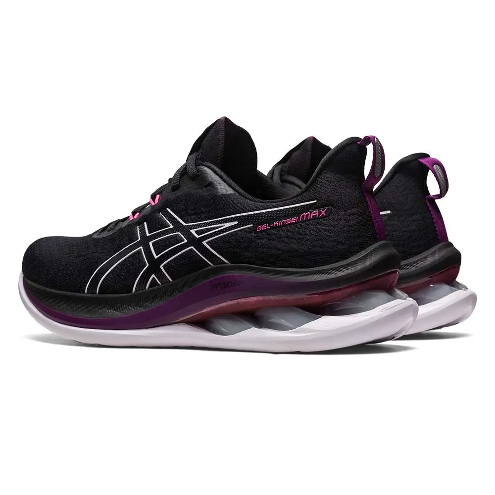 Women's Gel-Kinsei Max Running Shoe - Black/Lilac Hunt - Regular (B)