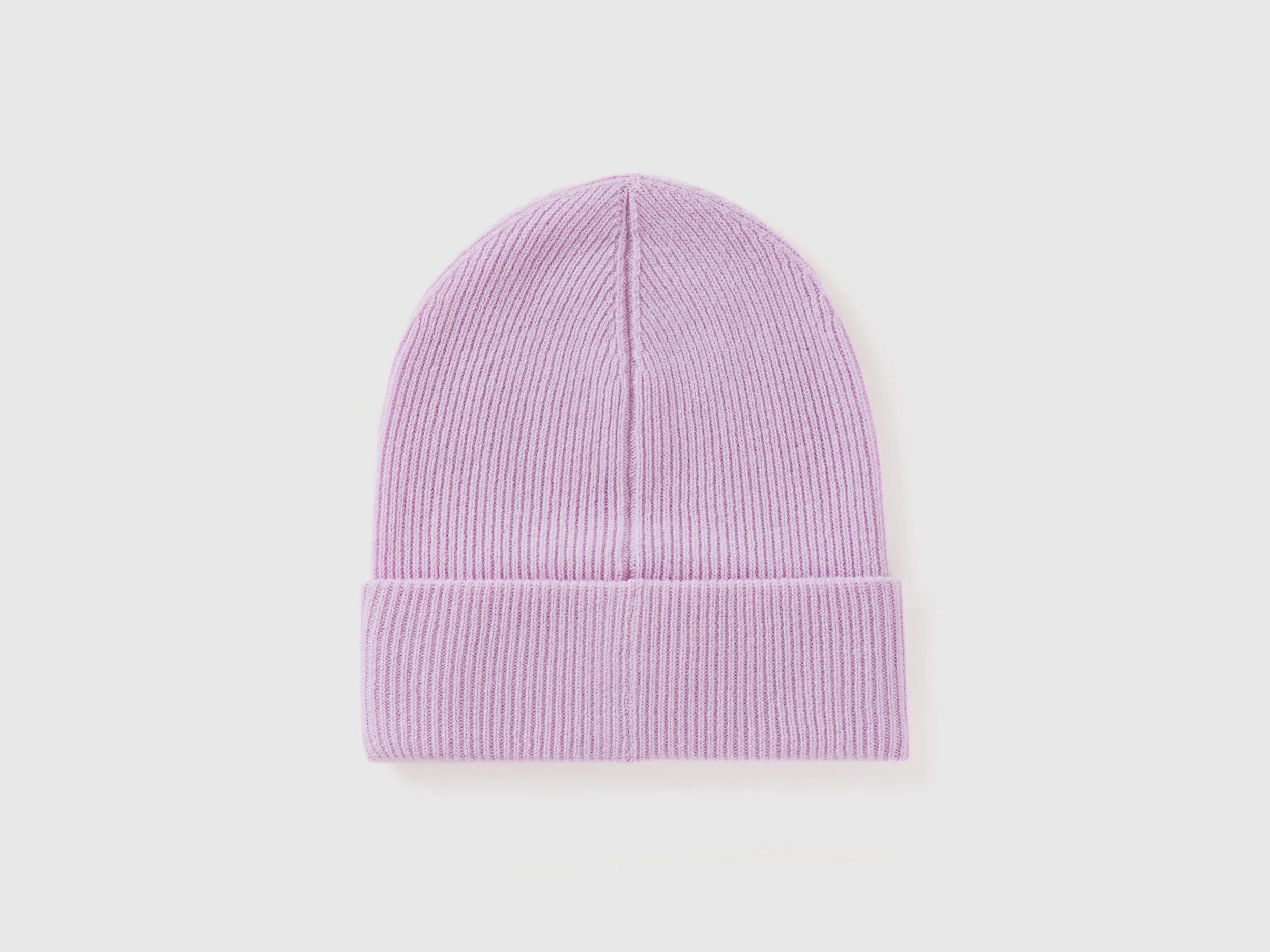 Wool blend hat - Lilac | Benetton